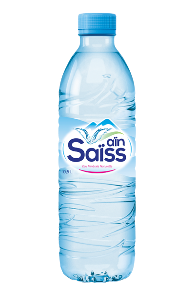 Bouteille d'eau minérale naturelle Aïn Saïss 0,5 L.