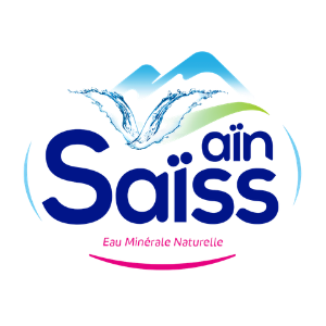 Logo Aïn Saïss — eau minérale naturelle.